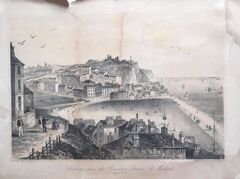 Hastings from St Michael's 1850
